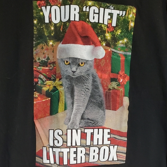 Tops - Your Gift Is In The Litterbox T-shirt
